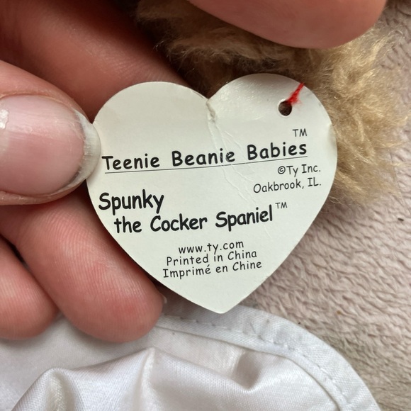 TY Beanie Baby Plush Dog - Picture 3 of 7